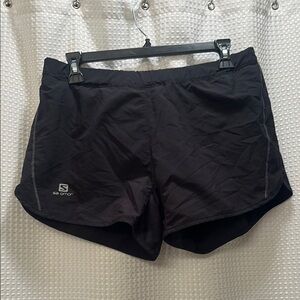Salomon Women's Athletic Black Shorts
